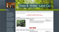 Desktop Screenshot of dukebakerlandco.com